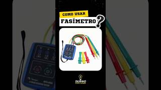 Como usar o Fasímetro elétrica automação eletricista eletrica fasimetro [upl. by Aratahs125]