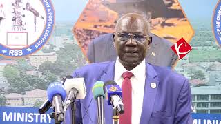 The current Political Security amp Economic Situation in South Sudan by Minister Michael Kauei [upl. by Eltsryk330]