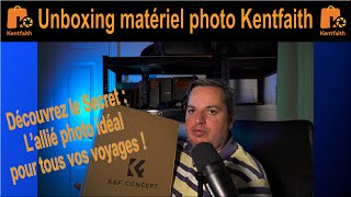 Unboxing du matériel photo Kentfaith 6 [upl. by Eniamret]