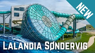 All Water Slides at Lalandia Søndervig  Denmarks Newest Water Park [upl. by Portwin]