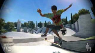 EA Skate 3  Showing off whilst Dark Man of the Deer Dark Deer Woods defies gravity [upl. by Iznil]