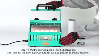 MUG HEAT PRESS MACHINE [upl. by Everett182]