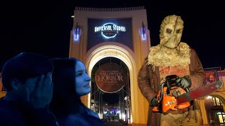 WE WENT TO UNIVERSAL STUDIOS HORROR NIGHTS [upl. by Jairia352]