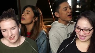 Jeremy Glinoga and Janine Teñoso Ill Never Love Again Reaction [upl. by Attinahs]