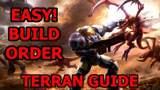 Learn to macro like a pro  Beginner Terran Build Order Guide 2024 [upl. by Yslek41]