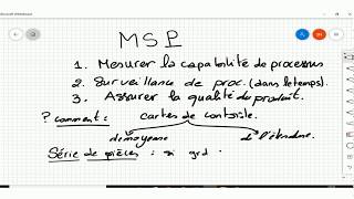 Introduction de MSP  maîtrise statistiques des procédés [upl. by Idnerb]