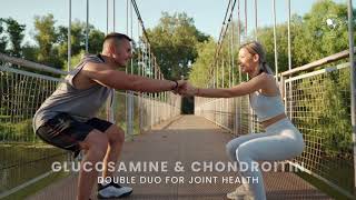 Double Duo for Joint Health  Glucosamine amp Chondroitin Supplement with Vitamin C and Calcium [upl. by Luelle]