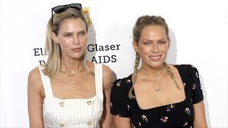 Sara Foster Erin Foster 2018 quotA Time for Heroesquot Family Festival Red Carpet [upl. by Reddin223]