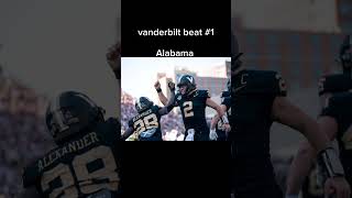 vandy SHOCKS 1 bama [upl. by Snyder701]