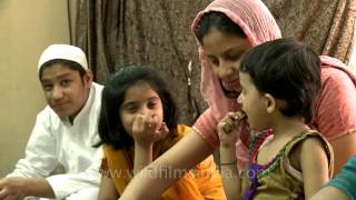 A muslim family celebrates Eid alAdha [upl. by Llenahs]