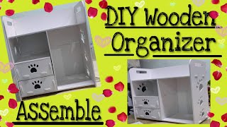 DIY Wooden Organizer [upl. by Lleret376]