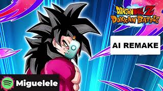 ℝ𝔼𝕄𝔸𝕂𝔼 INT LR Goku SSJ4 Standby OST but its extended by AI  Dokkan Battle [upl. by Alleinnad84]