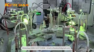 Automatic flame welding of specialshaped copper pipe fittings [upl. by Gawlas92]