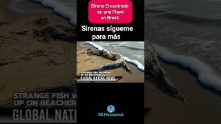 Sirena Real Encontrada en Brasil chorts [upl. by Atiuqal]