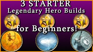 Titan Quest Eternal Embers 3 Starter Legendary Hero Builds for Beginners [upl. by Mehetabel]