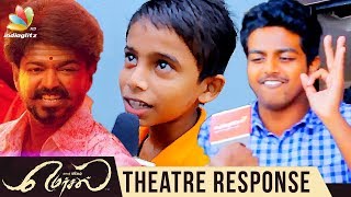 Mersal Movie Theatre Response  Thalapathy Vijay Samantha Kajal Agarwal  Vijay Fans Celebration [upl. by Eneleahcim798]