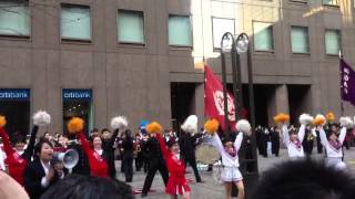 2013年 箱根駅伝 早稲田大学応援部 チャンスパターンメドレー [upl. by Darya364]