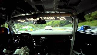 15 Rowe Racing SLS AMG GT3 Onboard  14052011 [upl. by Esilana]