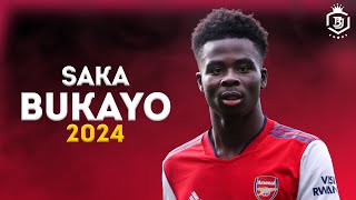 Bukayo Saka 2024  Arsenals Rising Star  Unbelievable Skills amp Goals  HD [upl. by Nit]