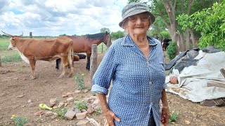 CAMPESINA muestra la FORTUNA de vivir MONTE ADENTRO Colonia Santa Elena Chaco [upl. by Nosimaj982]