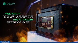 PROTECT YOUR ASSETS WITH FAGOM FIREPROOF SAFE [upl. by Anaed]