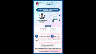 Approach to Cyanotic Congenital heart disease Part II Prof S Ramakrishnan [upl. by Allak]