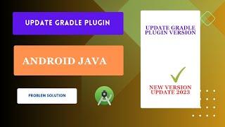 how to update gradle plugin version in android studio [upl. by Aciria17]