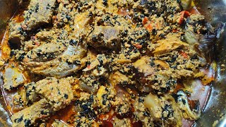 Best Egusi soup recipeEasy method [upl. by Teodora929]