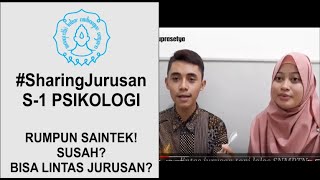 Sharing Jurusan   Jurusan Psikologi UNS Susah Bisa lintas jurusan [upl. by Nepil]