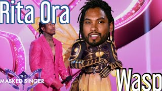 Rita Ora Thinks Wasp Could Be Miguel  The Masked Singer USA Season 12 Ep 5 [upl. by Assille]