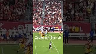 Zachariah Branch Kick Return shorts short usc [upl. by Adnylg]