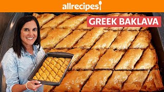 How to Make Greek Baklava  Allrecipes [upl. by Yrome639]