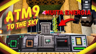 COMEÇANDO BEM NO MEKANISM COM GAS BURNING E XNET  ATM9 TO THE SKY 3 [upl. by Ytiak]