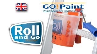 For paint pros Roll and Go  The perfect mini roller paint bucket [upl. by Eciuqram]