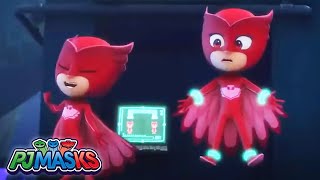 PJ Masks  Owlette Squared  Cartoons for kids  Superheroes  Animation for Kids [upl. by Enihpets]