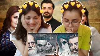 Alif Ost  Indian Reaction  Sajal Ali [upl. by Ail]