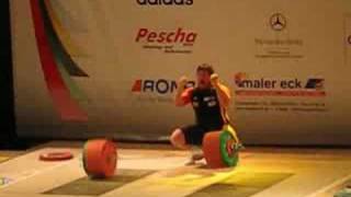 Matthias Steiner stößt 250 kg [upl. by Ahsienat]