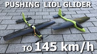 Pushing the LIDL Glider to 145 kmh [upl. by Chelsae]