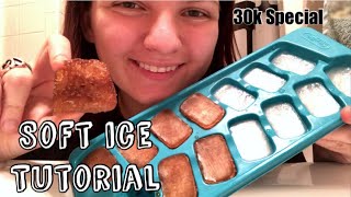 HOW TO MAKE SOFT ICE  How Soft Ice is Made  Tutorial  30k Subscriber Special [upl. by Elstan]