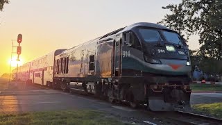 Metrolink San Bernardino Line Railfanning Ft Express train 91323 [upl. by Tatianas]