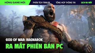 GOD OF WAR RAGNAROK thông báo Cấu hình PHIÊN BẢN PC  HÓNG GAME MỚI [upl. by Herzberg]