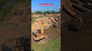 Sumitomo EA265 short video viral excavatorallbd [upl. by Hanikehs]