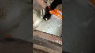 84 DeVille timing chain cover gasket replacement [upl. by Alliuqal383]