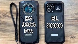 Blackview BL8000 5G vs Blackview BV 9300 Pro 4G [upl. by Adnauqaj427]