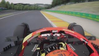 F1 2024 Ocon Onboard SpaFrancorchamps  Assetto Corsa [upl. by Niro272]