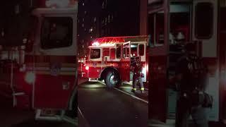 FDNY Ladder 25 START UP quotTHE LOST WORLDquot NYC fdny firetruck firefighter thelostworld nyc [upl. by Adnilemre]