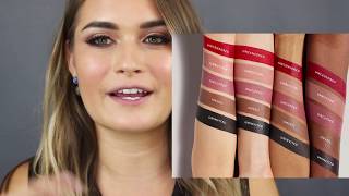 UNVEIL  FENTY BEAUTY STUNNA LIP PAINT  QUICK REVIEW amp DEMO [upl. by Alyakcim]