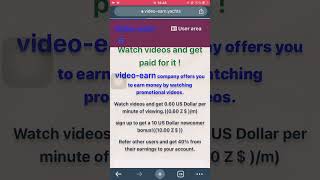 httpsvideotoearn homes2117824066413844 sign up to get a 10 US Dollar newcomer bonus I made more tha [upl. by Selina960]