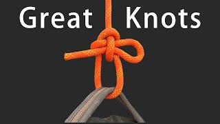 The 12 BEST Knots in Life  The World’s MOST PRACTICAL Knots You must know [upl. by Butte]