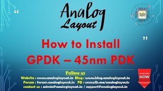 How to Install GPDK – 45nm PDK Part  2 [upl. by Affay]